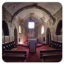 Kirche der Benediktiner in Rabanal